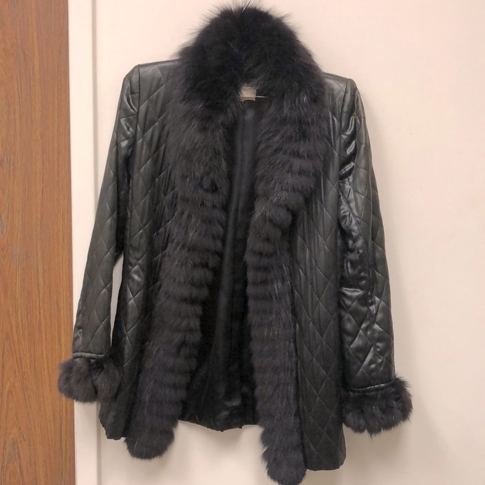 1970 Yves Saint Laurent RiveGauche furtrim jacket